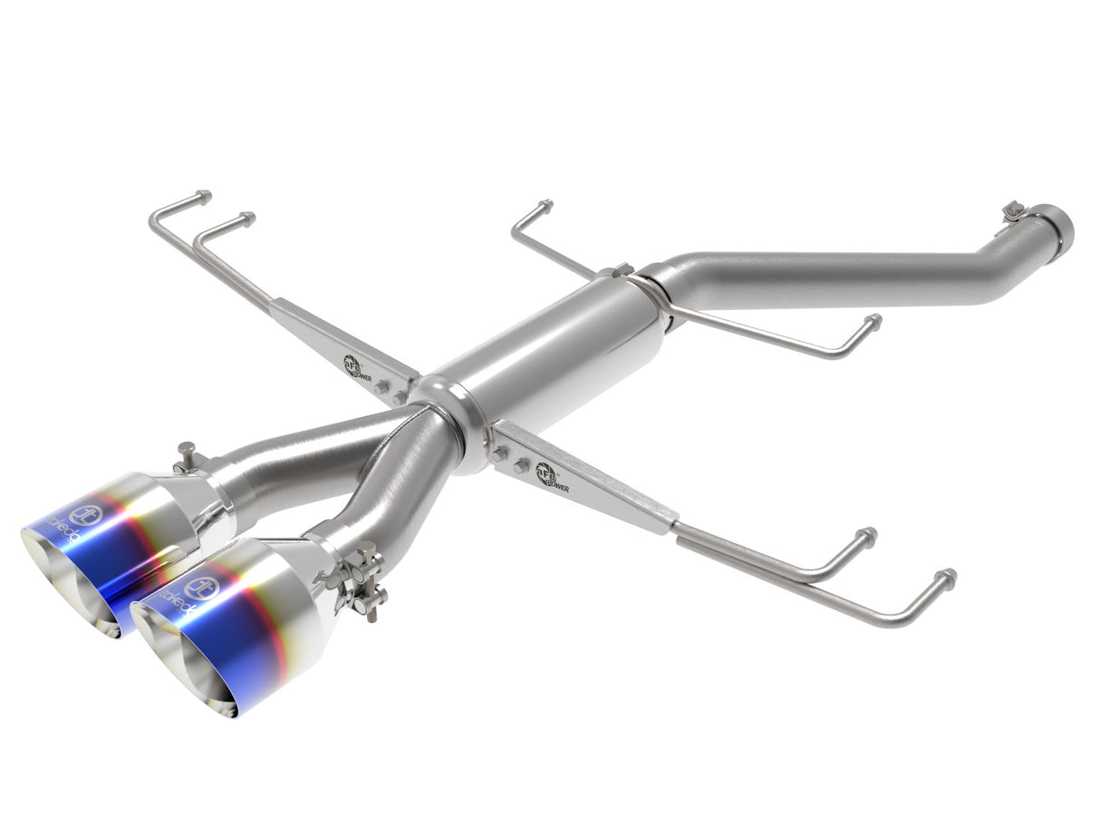 Takeda® (17-21) Civic Type-R 304SS 2-1/2" Axle-Back System with 4.5" OD Tips