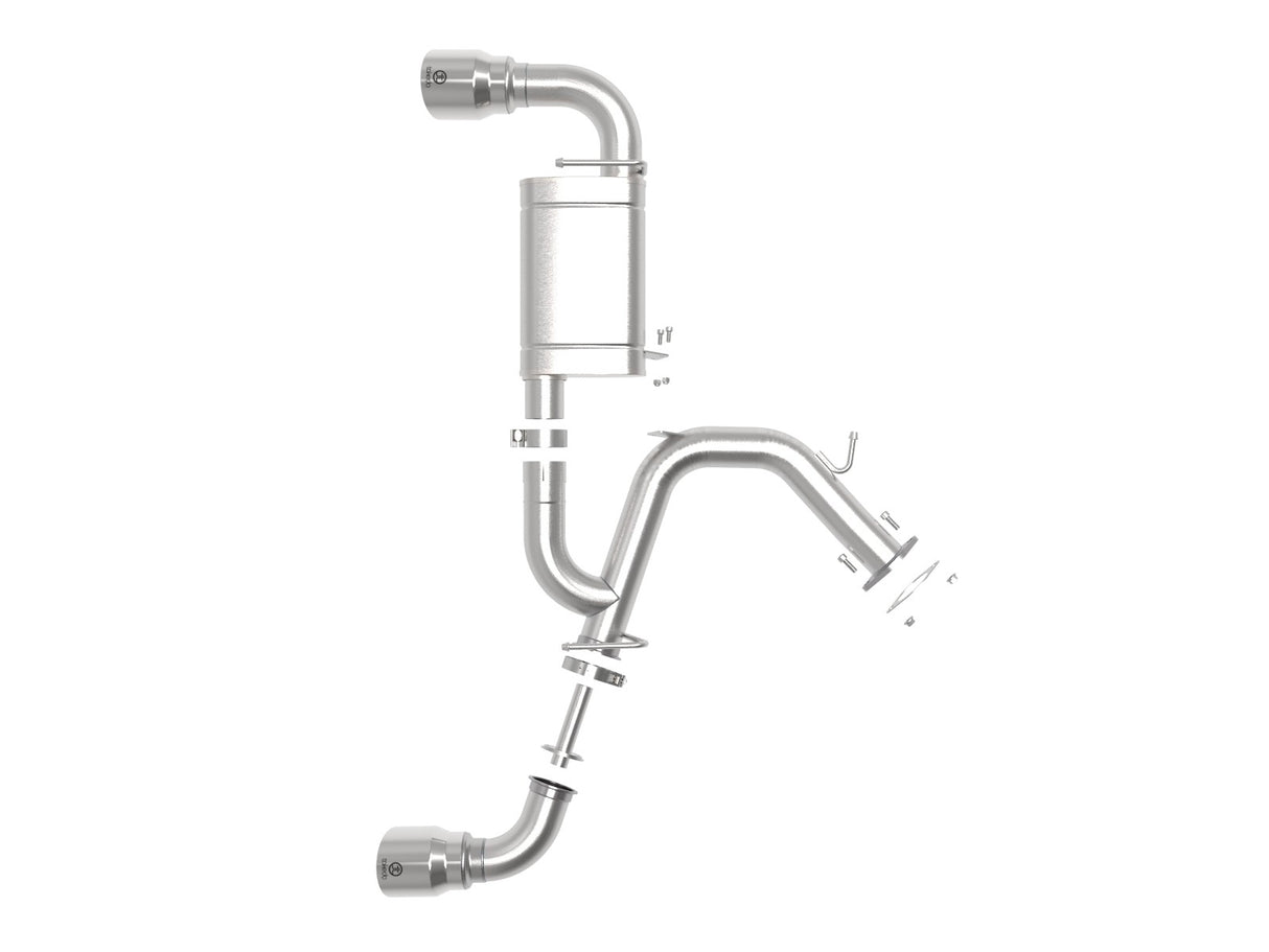 Takeda® (19-20) Veloster N 3" 304SS Axle-Back System (Non-Performance Package Models)