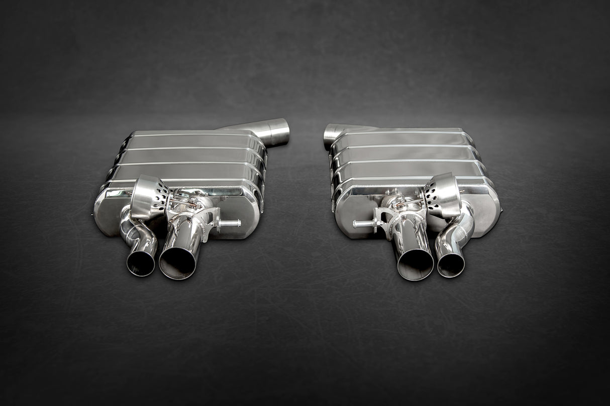Capristo® (13-18) Audi RS6/RS7 Valved Exhaust with Mid-Pipes (CES3 Remote)