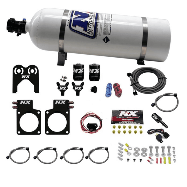 Nitrous Express® GT-R R35 Nitrous Oxide Dual Plate System - 10 Second Racing