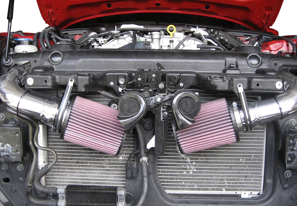 Stillen® (07-09) Nissan 350Z Hi-Flow Ultra Long Tube Air Intake System with Oiled Filters