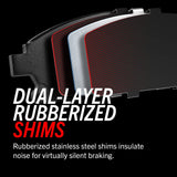 Power Stop® (08-24) GM/Mopar Z17 Evolution Plus™ Ceramic Front Disc Brake Pads