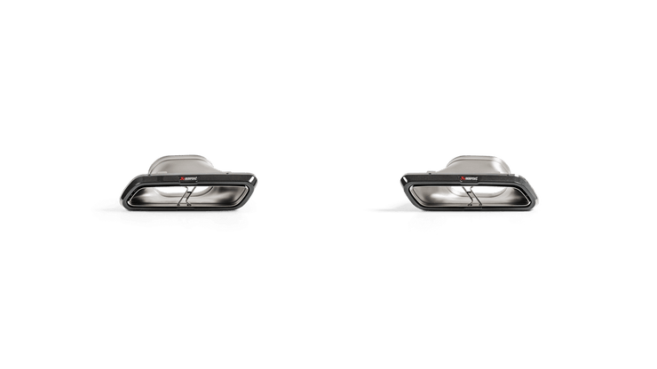 Akrapovic® (17-20) AMG E63 Sedan/Estate Titanium Cat-Back Exhaust System with Carbon Fiber Tips