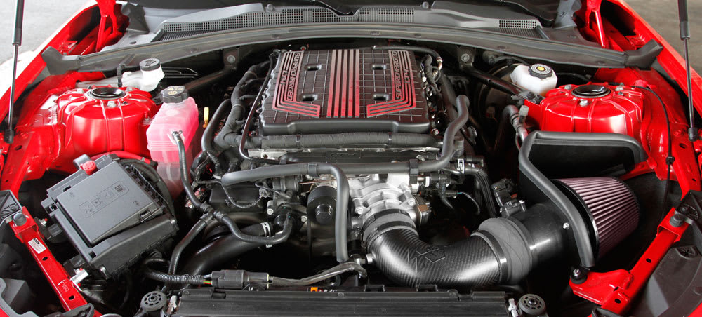 K&N® 63-3099 - 63 Series AirCharger® Carbon Fiber Black Cold Air Intake System 