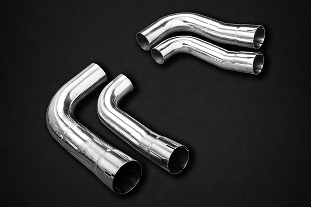 Capristo® (19-23) Audi RSQ8/SQ8 Valved Exhaust with Middle Silencer Spare for OEM Tips (E2P)