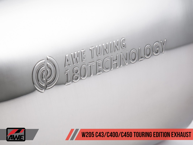 Awe Tuning® (14-18) AMG C43/C400/C450 304SS Touring Edition Cat-Back System