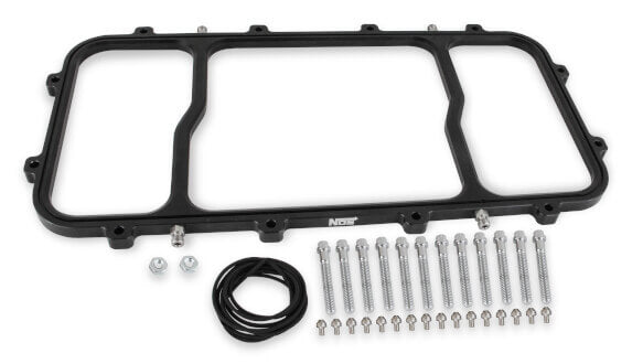 NOS® Dry Nitrous Oxide System For Holley LS HI-Ram Intake Manifold- Black - 10 Second Racing