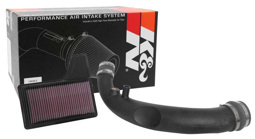 K&N® 57-2606 - 57i Series Generation II Polyethylene Cold Air Intake System 