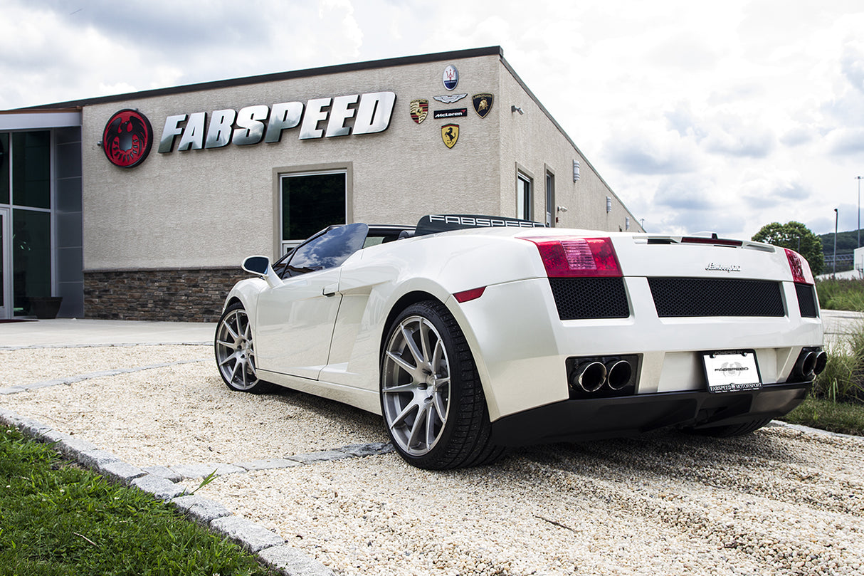 FabSpeed® (04-08) Lamborghini Gallardo Deluxe Quad Style Tips 