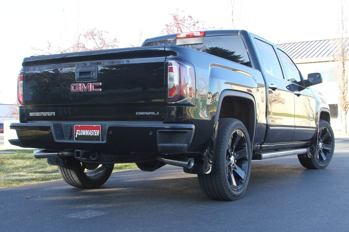 Flowmaster® (14-18) Silverado/Sierra 409SS American Thunder Cat-Back System (Crew/Ext Cab)