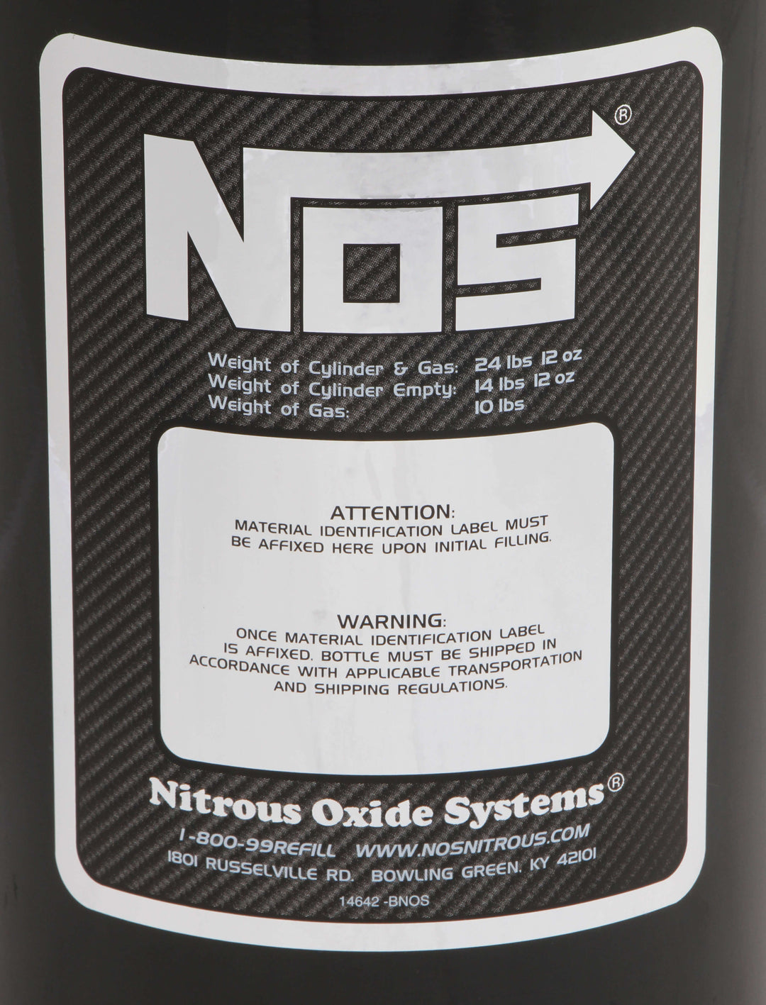 NOS 16137ANOS NOS 10 lb. Bottle Super Hi-Flow Valve Assembly with NOS 16137ANOS NOS 10 lb. Bottle Super Hi-Flow Valve Assembly with