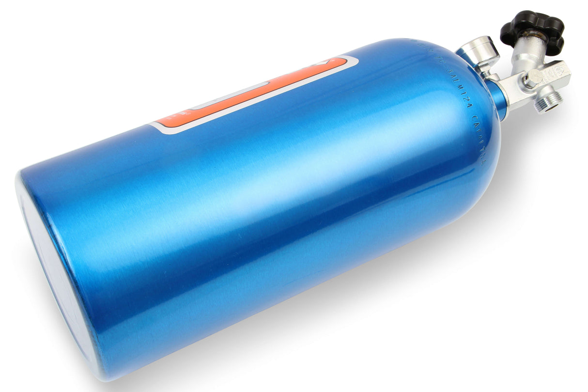 NOS® 10 LB Nitrous Bottle & Super Hi Flo Valve - 10 Second Racing