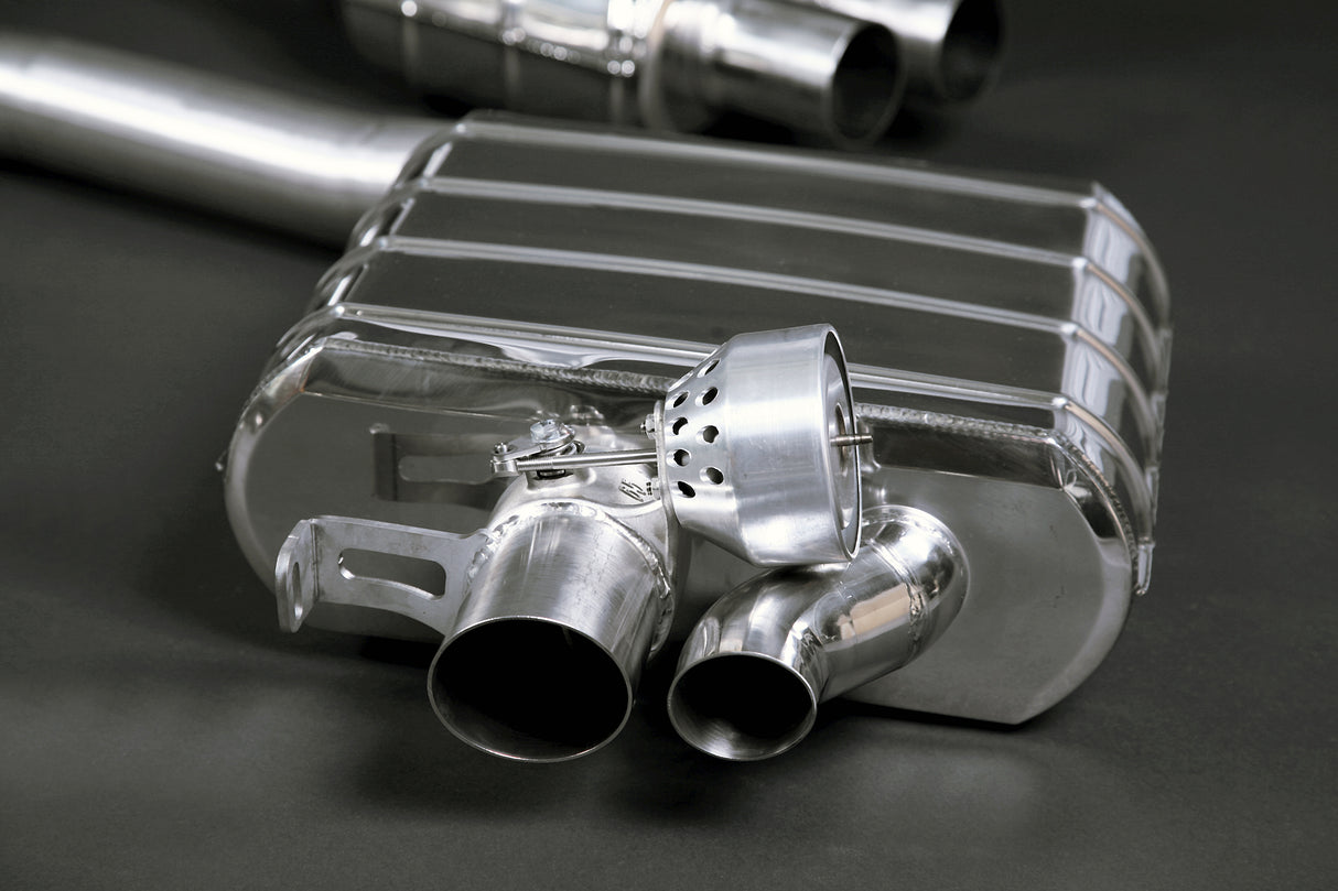 Capristo® (12-15) Audi RS4 B8 ECE Valved Exhaust System with Middle Silencer Pipes