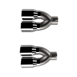 QTP® (15-23) Challenger R/T 304SS 3.5" OD Valvetronic Quad Tip Adapter