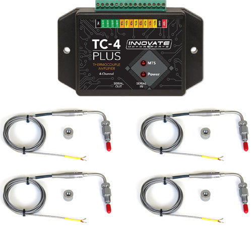 Innovate Motorsports® TC-4 PLUS: 4 Channel Sensor Interface - 10 Second Racing