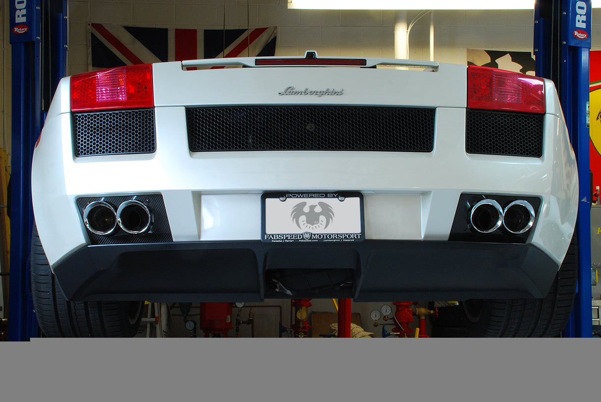 FabSpeed® (04-08) Lamborghini Gallardo Deluxe Quad Style Tips 