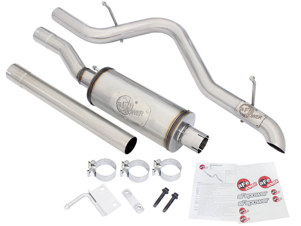 aFe® (07-18) Wrangler JK MACH Force-Xp 2.5" 409SS Cat-Back System with 14" Muffler