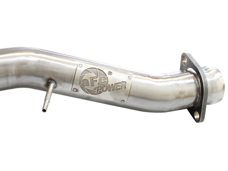 aFe® (12-20) Cherokee SRT Twisted Steel™ 409 SS Long Tube Exhaust Headers with Catted Y-Pipe 