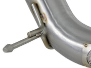 aFe® (17-21) Civic Type-R 304SS Twisted Steel 3" Rear Down-Pipe/Mid-Pipe