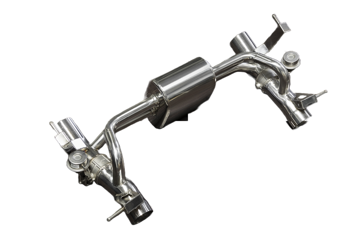Boost Logic® (15-20) Ferrari 488 304SS Valved Exhaust System