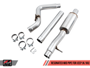 Awe Tuning® (12-18) Wrangler JK 304SS 3" Mid-Pipe