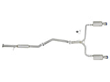 Takeda® (13-17) Accord Sedan 2-1/2" to Dual 1-3/4" 304SS Cat-Back System