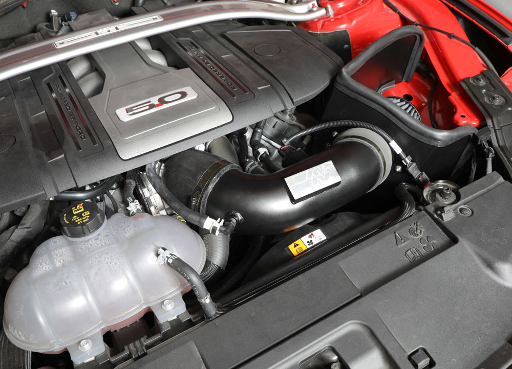 K&N® 71-3540 - 71 Series Blackhawk Induction® Aluminum Cold Air Intake System 