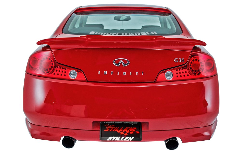 Stillen® (02-07) Infiniti G35 Coupe 304SS Cat-Back Exhaust with Dual Wall Tips