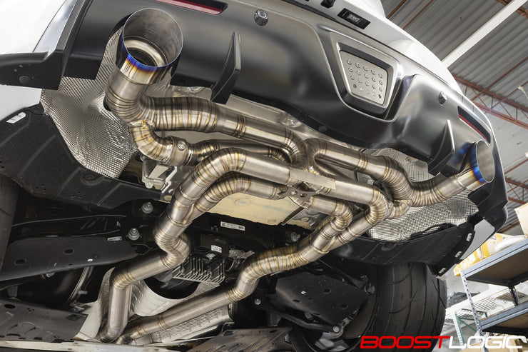 Boost Logic® (19-24) BMW Z4/GR Supra Titanium Cat-Back Exhaust System