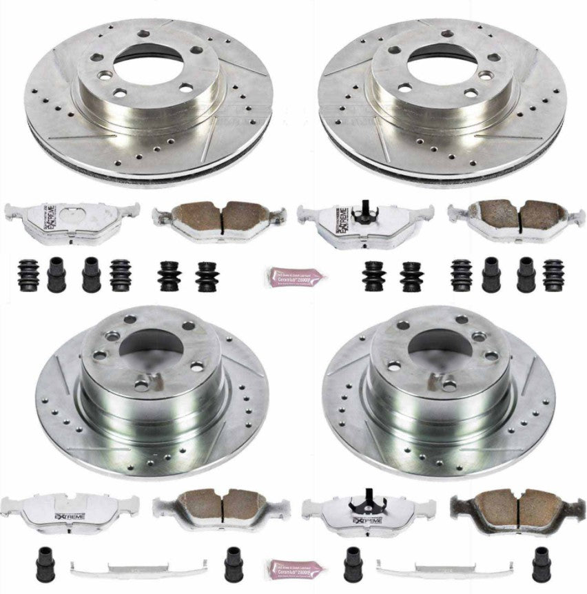 Power Stop® (03-05) BMW Z4 Z26 Street Warrior Brake Kit - 10 Second Racing