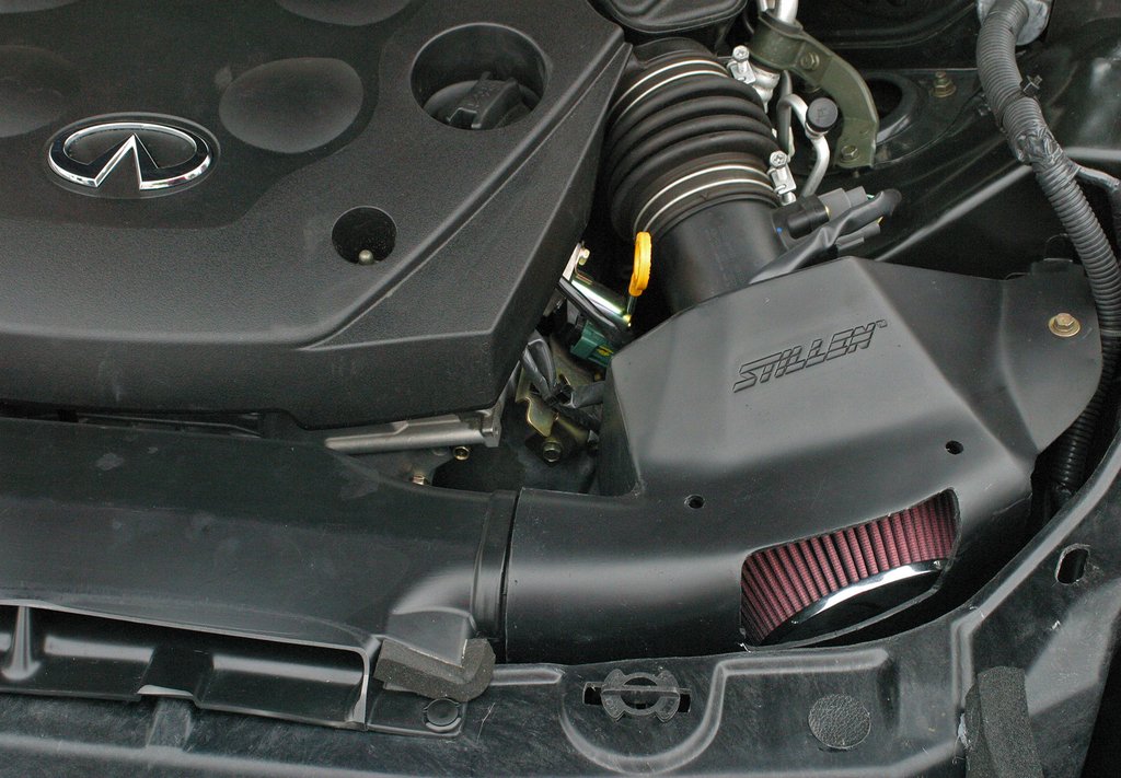 Stillen® (02-08) Infiniti G35 Hi-Flow Air Intake System with Oiled Filter