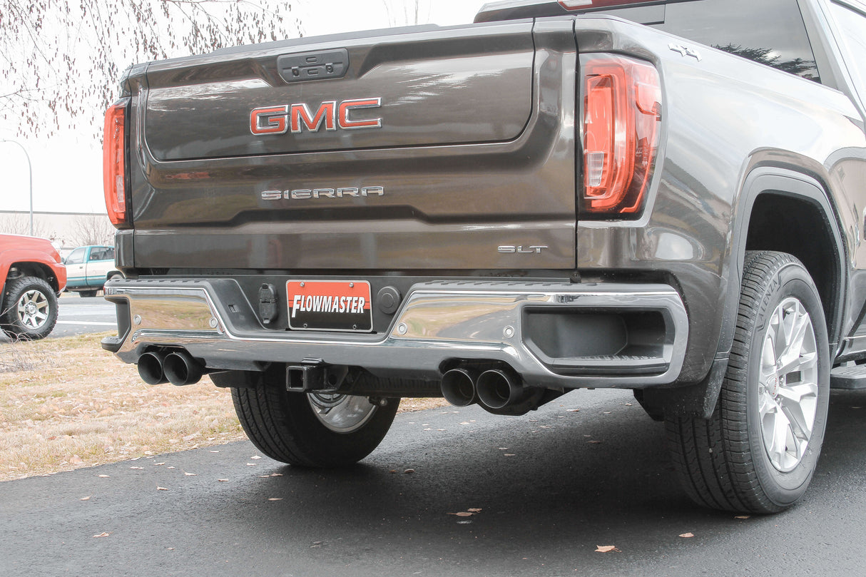 Flowmaster® (19-23) Silverado/Sierra 409SS American Thunder Cat-Back System (Crew/Double Cab)