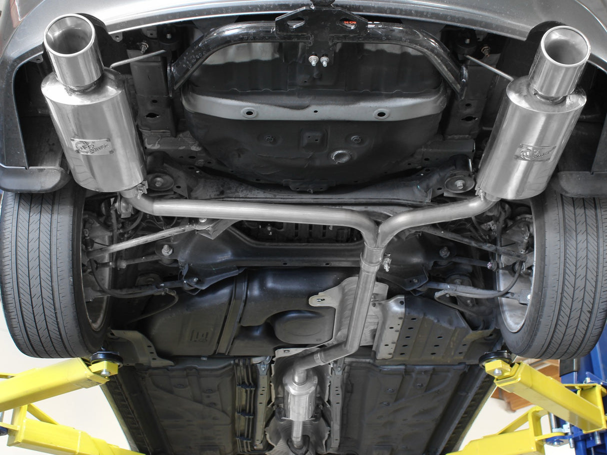 Takeda® (08-12) Accord Coupe 2-1/4" to 2" 304SS Cat-Back System