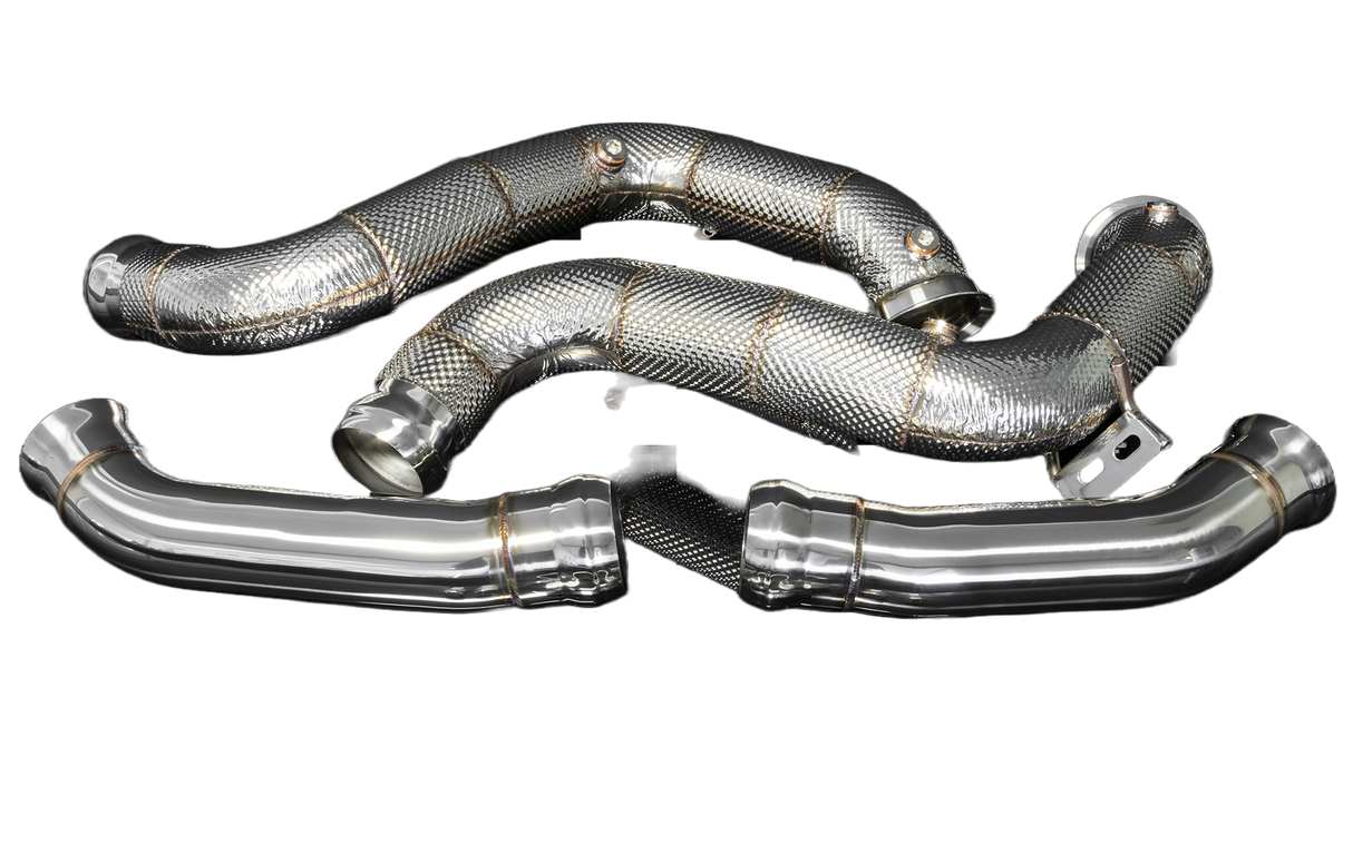 Boost Logic® (07-15) AMG C63 3" 304SS Catless Down Pipes