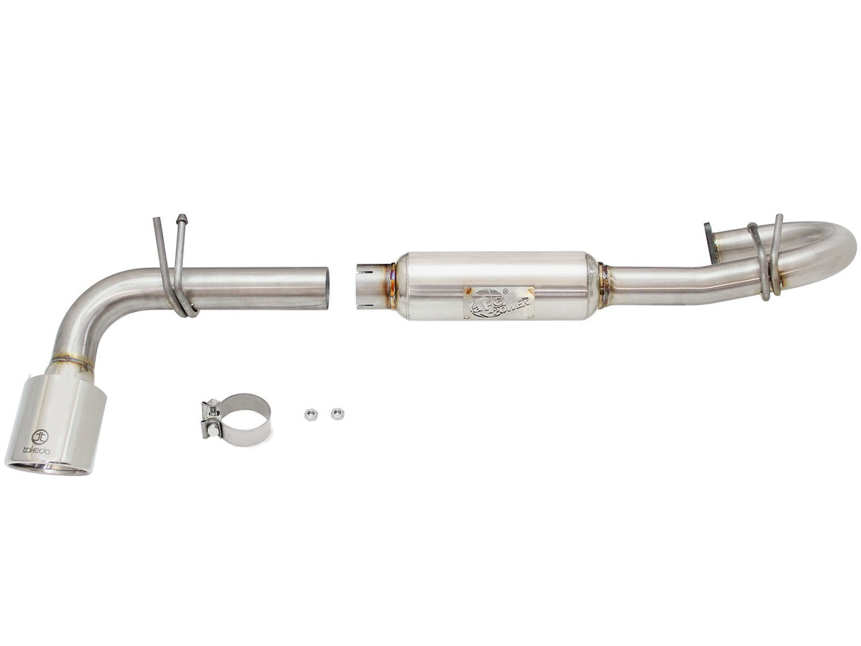 Takeda® (11-16) Scion tC 2-1/4" to 2-1/2" 304SS Cat-Back System
