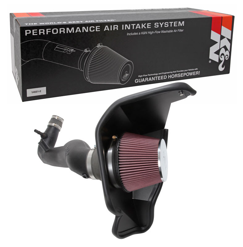 K&N® 63-2606 - 63 Series AirCharger® Polyethylene Cold Air Intake System 