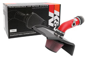 K & N ® (18-21) WRX STI 69 Series Typhoon Aluminum Red Cold Air Intake System with Red Filter