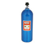NOS® 20 LB Nitrous Bottle & Super Hi Flo Valve & Gauge - 10 Second Racing