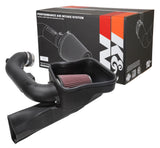 K&N® 63-2605 - 63 Series AirCharger® Polyethylene Black Cold Air Intake System 