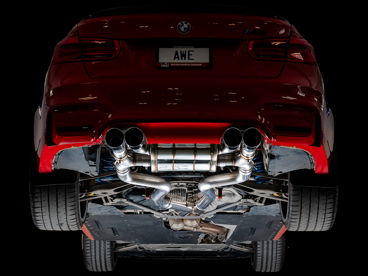 Awe Tuning® (14-20) BMW M3/M4 304SS SwitchPath™ Cat-Back System