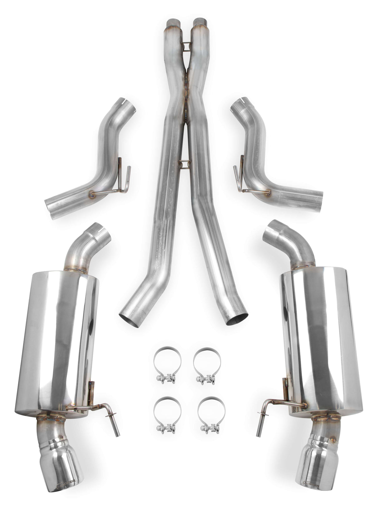 Hooker® (15-17) Mustang GT 5.0L Header-Back Exhaust System 