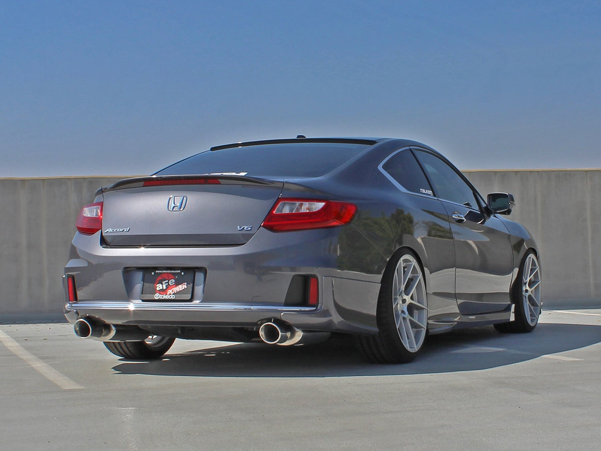 Takeda® (13-17) Accord Coupe 2-1/2" to 1-3/4" 304SS Cat-Back System