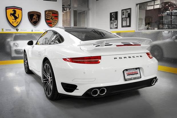 FabSpeed® (13-16) Porsche 991 Turbo / Turbo S Valvetronic Supersport X-Pipe Exhaust System 