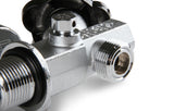 NOS® 15LB. & 20 LB. BOTTLE SUPER HI-FLOW VALVE ASSEMBLY WITH SIPHON TUBE AND BLUE GAUGE - 10 Second Racing
