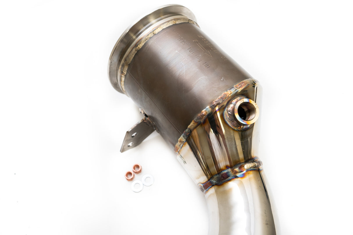 FabSpeed® Porsche 992 Carrera Sport Catalytic Converters (2020+) 