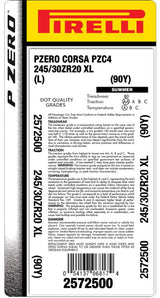 Pirelli® P ZERO™ CORSA (PZC4)