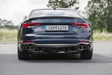 Capristo® (17-23) Audi RS5 ECE Valved Exhaust with Mid-Pipes and Carbon Tips (E2P)