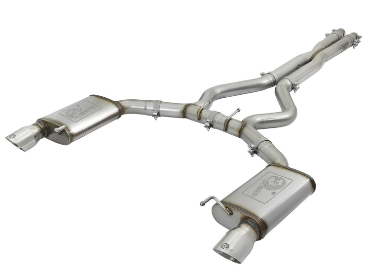 aFe® Mach Force XP™ 304 SS Cat-Back Exhaust System with Split Rear Exit 