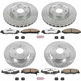 Power Stop® (05-13) Corvette C6 Z26 Street Warrior Brake Kit - 10 Second Racing