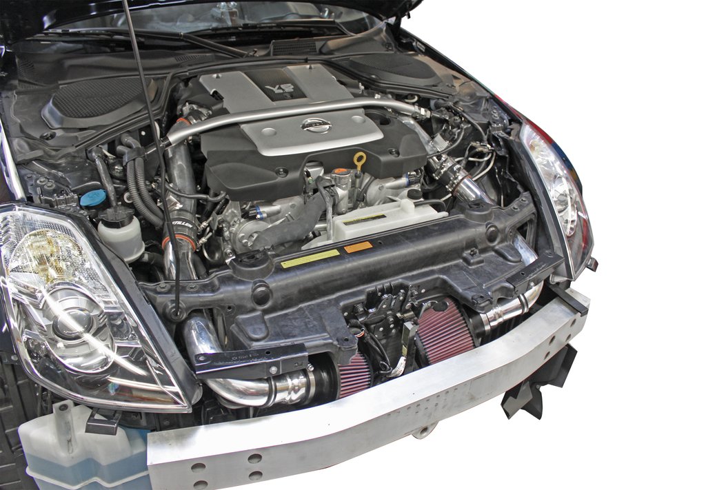 Stillen® (07-09) Nissan 350Z Hi-Flow Ultra Long Tube Air Intake System with Oiled Filters
